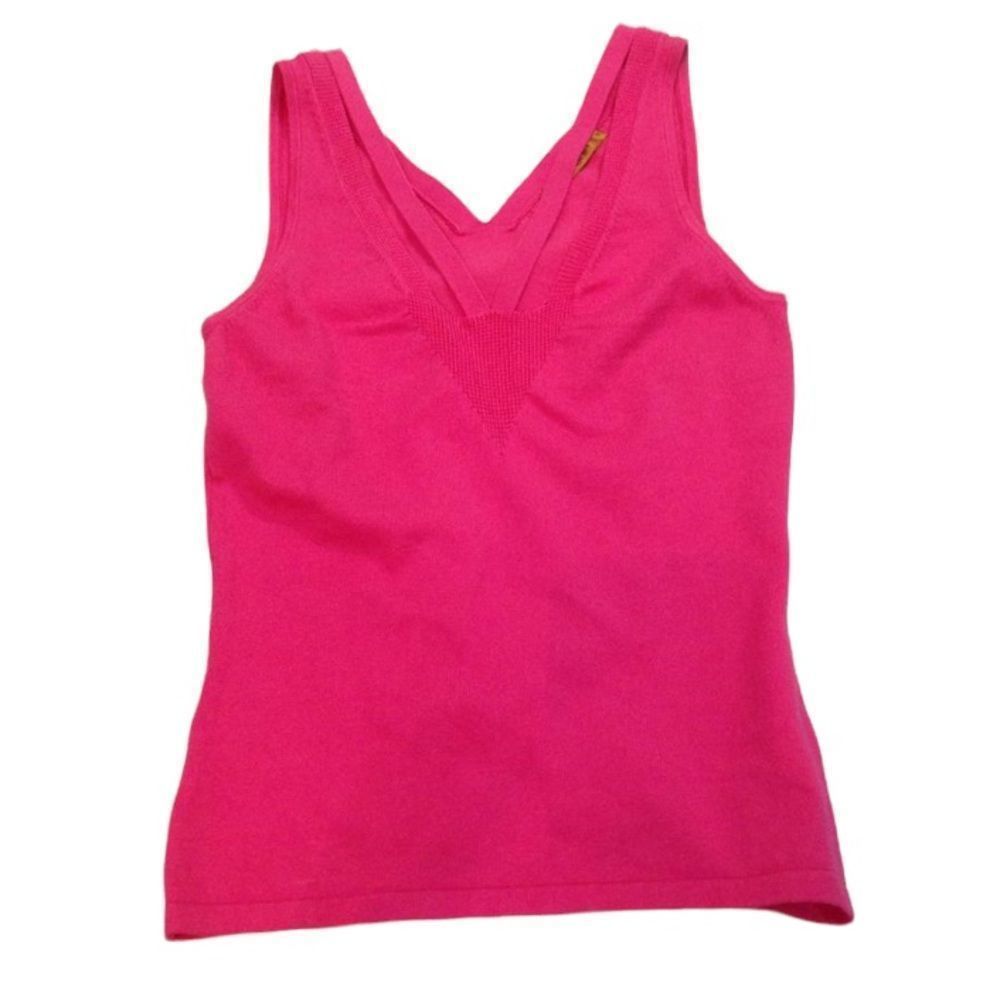 Essendi Pink Sleeveless Sweater Top Size Small